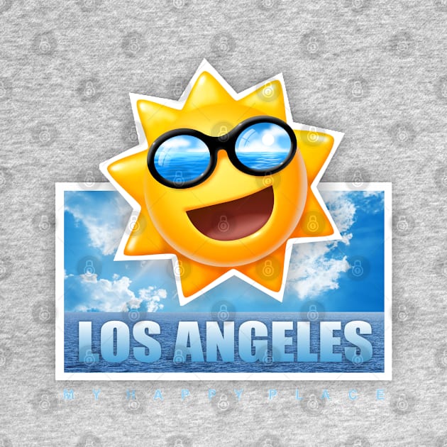 Los Angeles Sun by Dale Preston Design